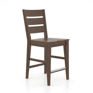 Canadel Wood Fixed Stool