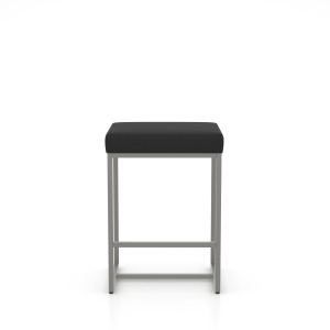 Modern Upholstered Fixed Stool