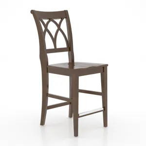 Canadel Wood Fixed Stool