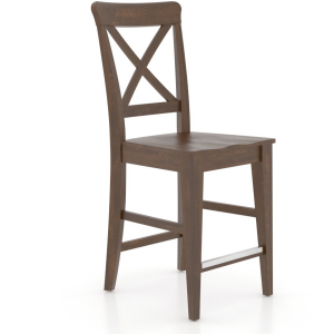 Canadel Wood Fixed Stool