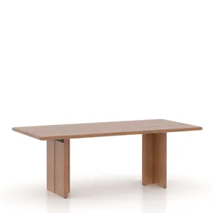Modern Rectangular Wood Table
