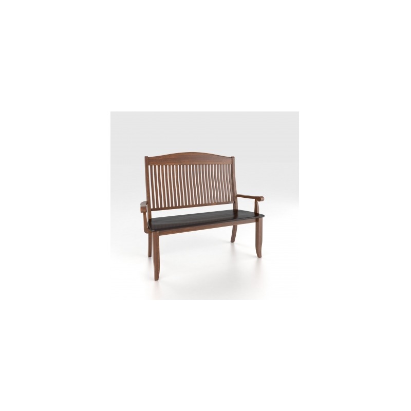 Wooden seat bench