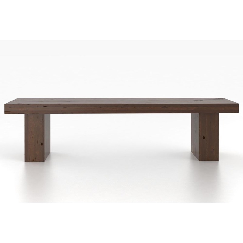 Wooden seat bench