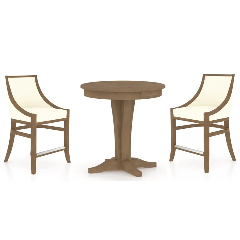 Canadel 3 PC Dining Set