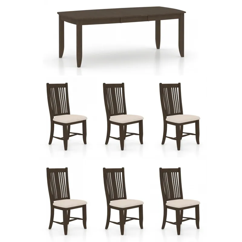 Canadel 7 PC Dining Set