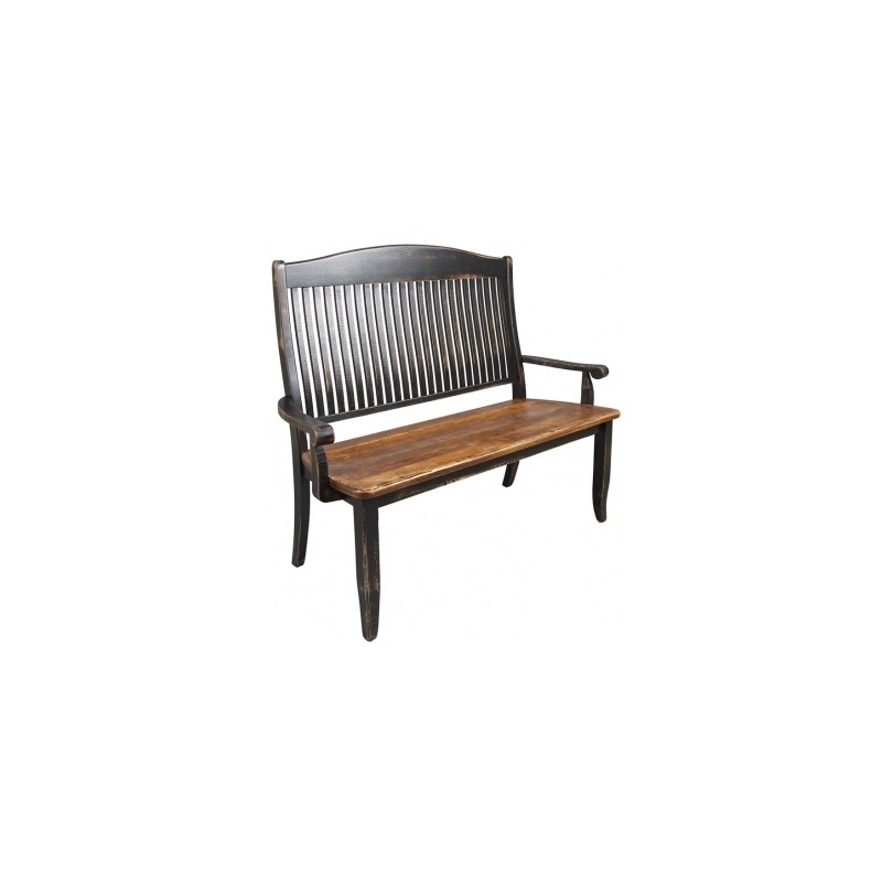 Wooden seat bench