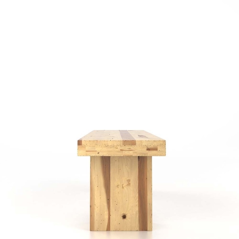 Wooden seat bench