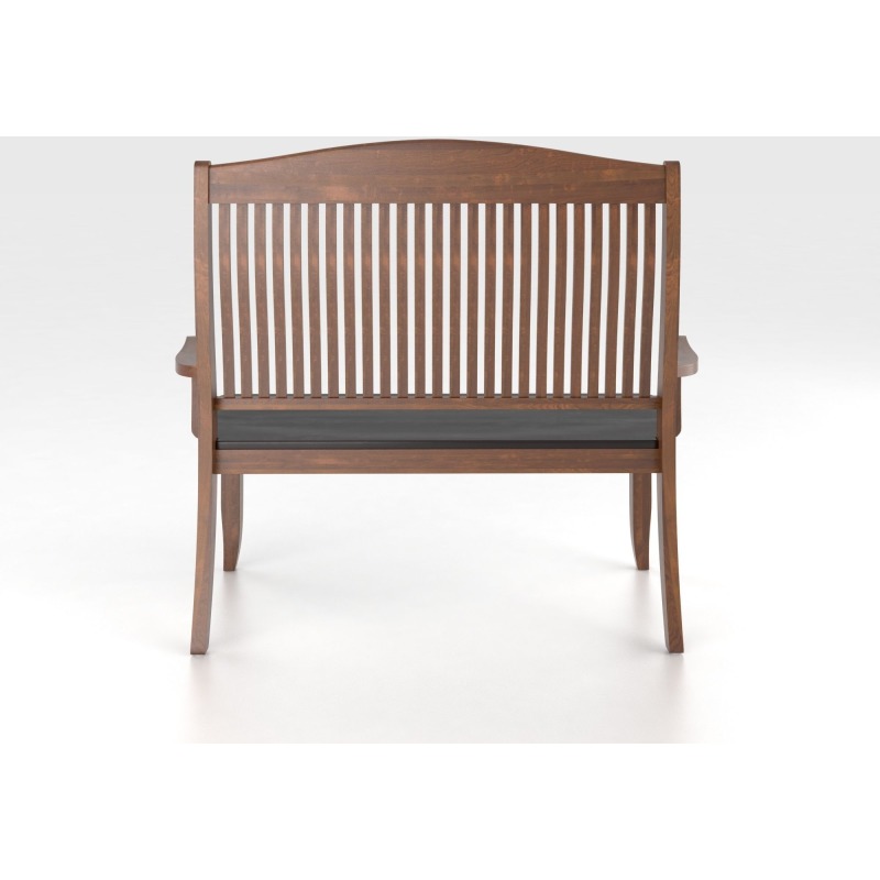 Wooden seat bench