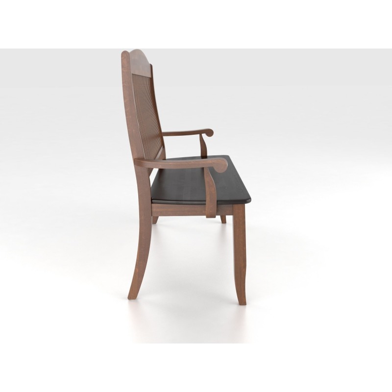 Wooden seat bench