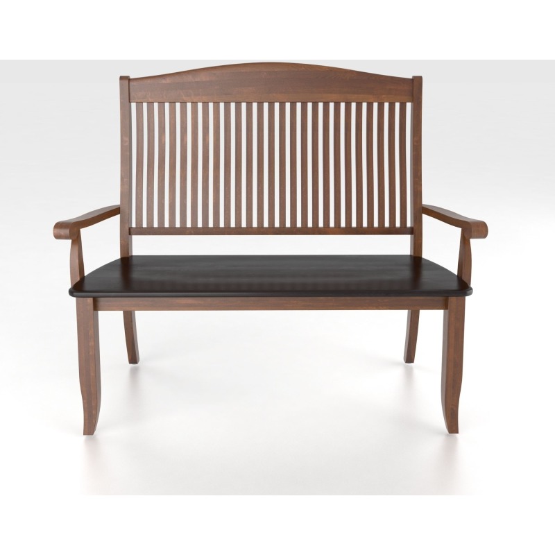 Wooden seat bench