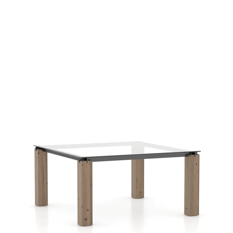 Loft Square Glass Table