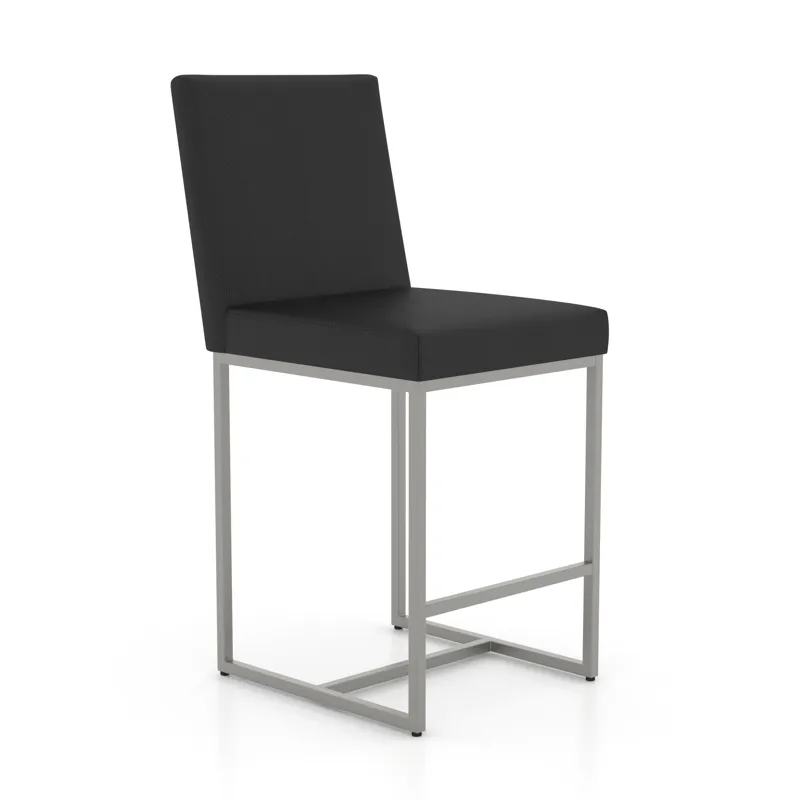 Modern Upholstered Fixed Stool