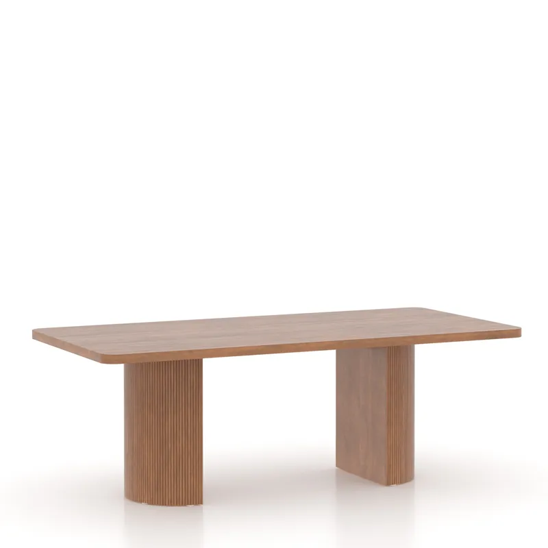 Modern Rectangular Wood Table
