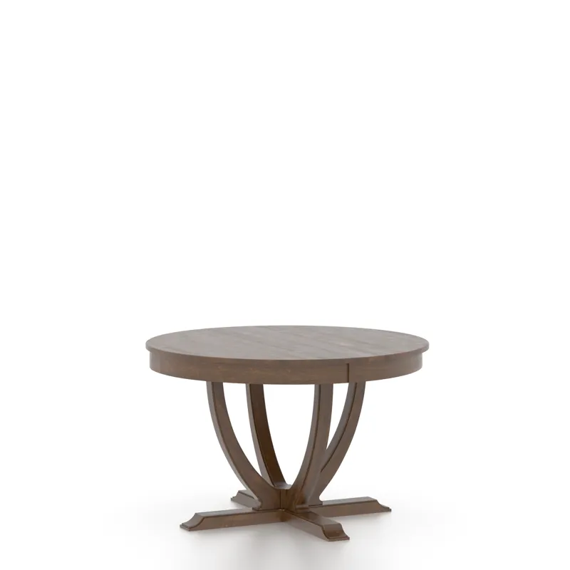 Canadel Round Wood Table