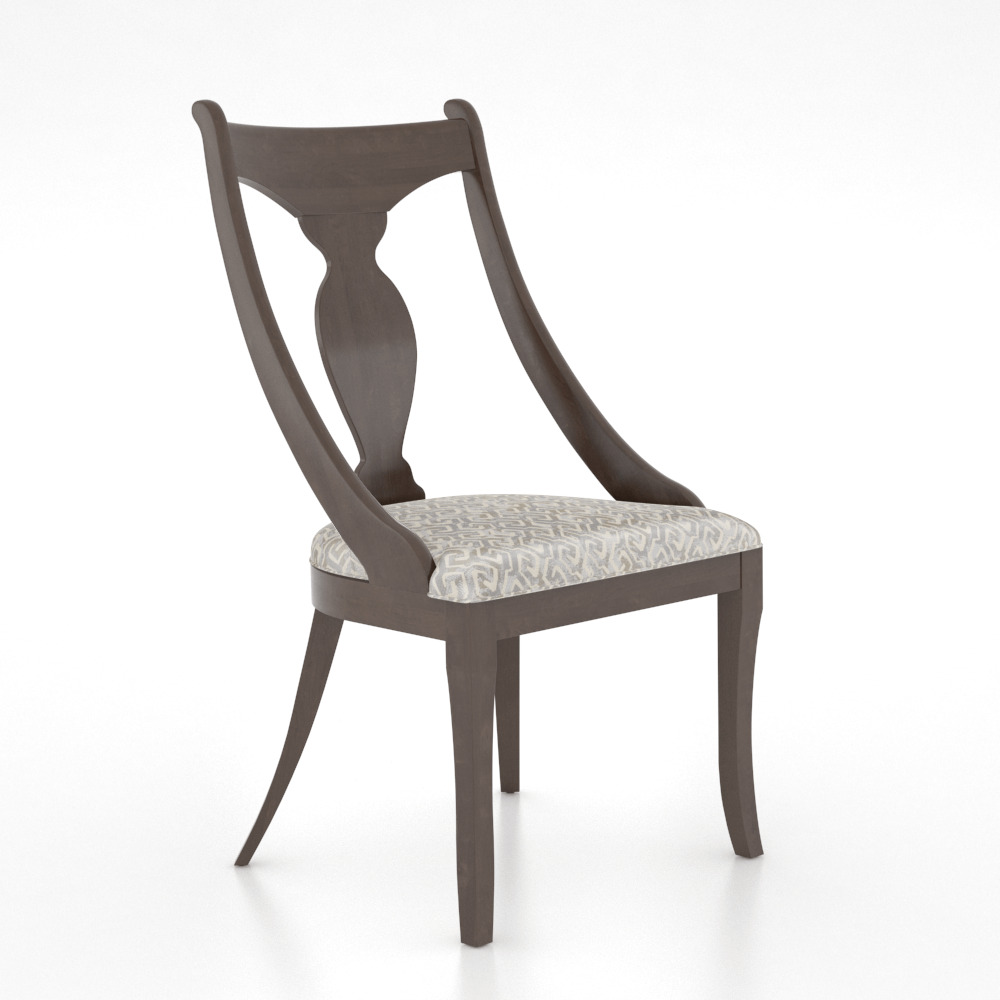 Farmhouse Side Chair CNN05161LD29MNA by Canadel at Gladhill Furniture