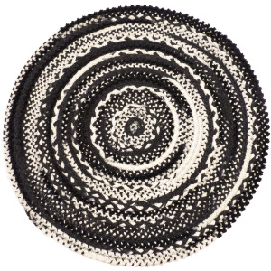 Bayview Peppercorn Round Rug - 9'6