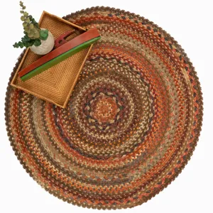 Bayview Cinnabar Round Rug - 3\' x 3\'
