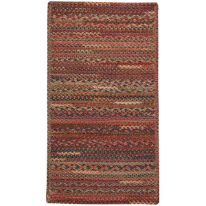 Bayview Cinnabar Cross Sewn Rectangle Rug