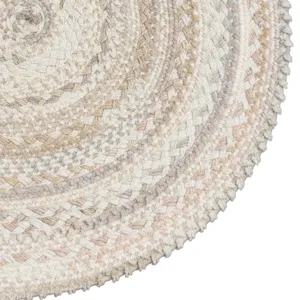 Bayview Linen Round Rug - 3\' x 3\'