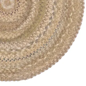 Bayview Neutral Round Rug - 3\' x 3\'