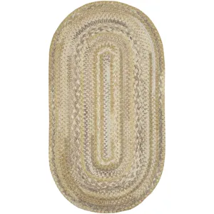 Bayview Neutral Oval Rug