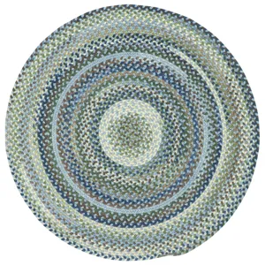 Homecoming Sky Blue Round Rug