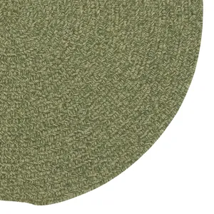 Heathered Sage Green Round Rug - 5\'6\" x 5\'6\"
