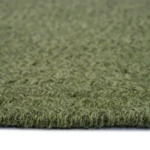 Heathered Sage Green Vertical Stripe Rectangle Rug - 9\'2\" x 13\'2\"