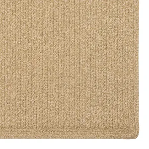 Heathered Beige Vertical Stripe Rectangle Rug - 7\' x 9\'