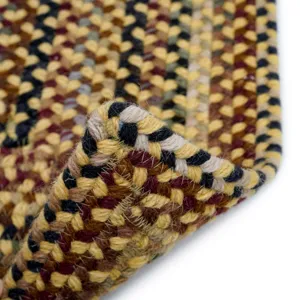 Gramercy Gold Concentric Rectangle Rug - 1\'8\" x 2\'6\"