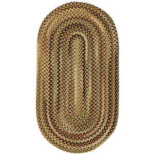 Gramercy Gold Oval Rug