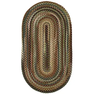 Gramercy Sage Oval Rug - 1\'8\" x 2\'6\"