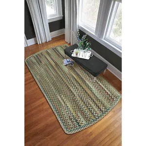 Gramercy Sage Oval Rug - 1\'8\" x 2\'6\"