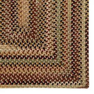 Gramercy Tan Concentric Rectangle Rug - 2\' x 3\'