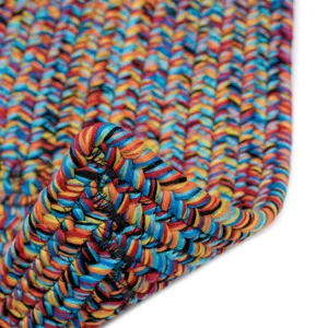 Sea Glass Fiesta Bright Multi Concentric Rectangle Rug - 1\'8\" x 2\'6\"