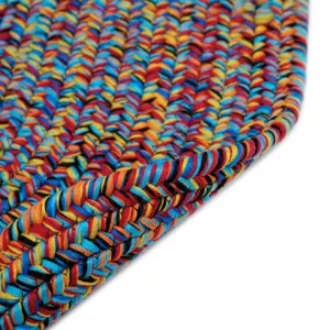 Sea Glass Fiesta Bright Multi Oval Rug - 1\'8\" x 2\'6\"