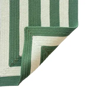 Timeless Avocado Concentric Rectangle Rug - 9\'2\" x 13\'2\"