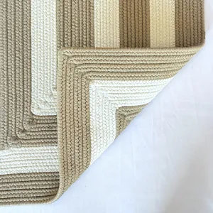 Timeless Camel Concentric Rectangle Rug - 5\'6\" x 5\'6\"