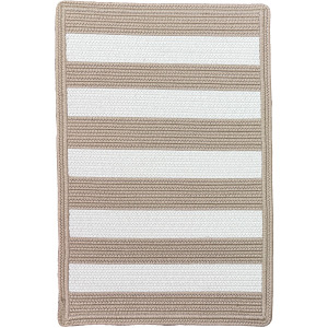 Timeless Camel Cross Sewn Rectangle Rug