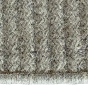 Westerly Lt. Grey Cross Sewn Rectangle Rug - 3\' x 3\'
