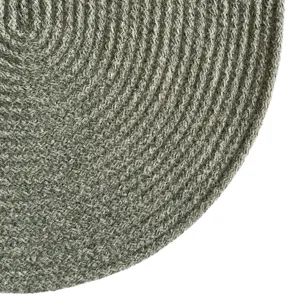 Westerly Dk. Grey Oval Rug - 2\'3\" x 4\'3\"