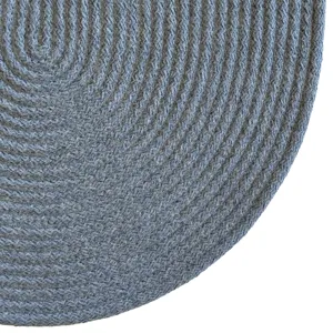 Chatham Federal Blue Oval Rug - 8\' x 11\'