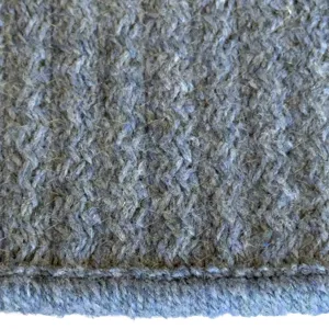 Chatham Federal Blue Cross Sewn Rectangle Rug - 2\'3\" x 9\'3\"