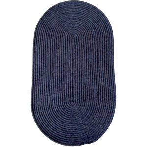 Chatham Navy Oval Rug