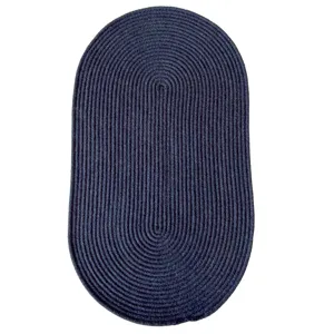 Chatham Navy Oval Rug