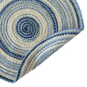 Crafted Seafoam Round Rug - 7\'6\" x 7\'6\"