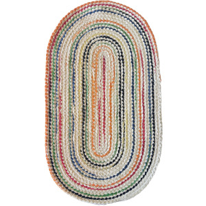 Crafted Vivid Oval Rug - 11'4