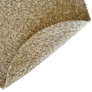 Terra Harvest Wheat Round Rug - 1\'3\" x 1\'3\"