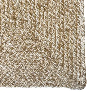 Terra Harvest Wheat Concentric Rectangle Rug - 2\' x 8\'