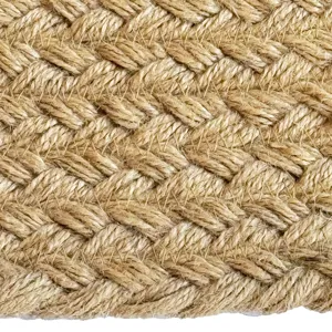 Terra Harvest Natural Round Rug - 3\' x 3\'